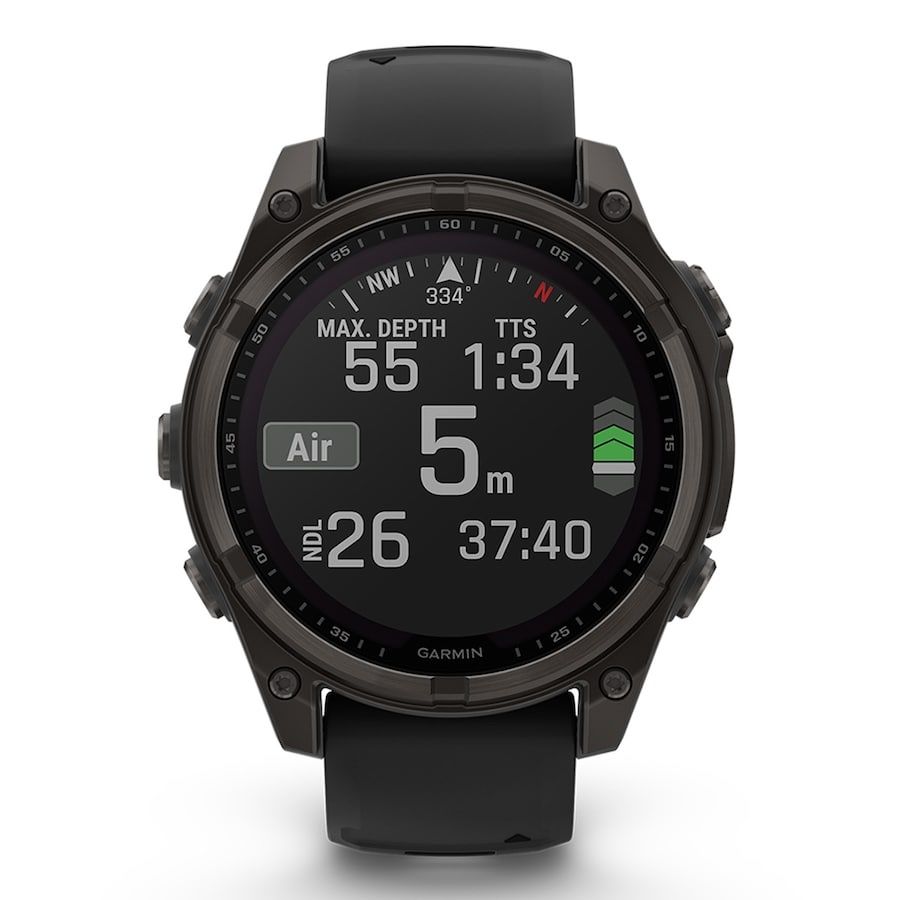Garmin Fenix 8 zafiro , solar , tiranio 47mm