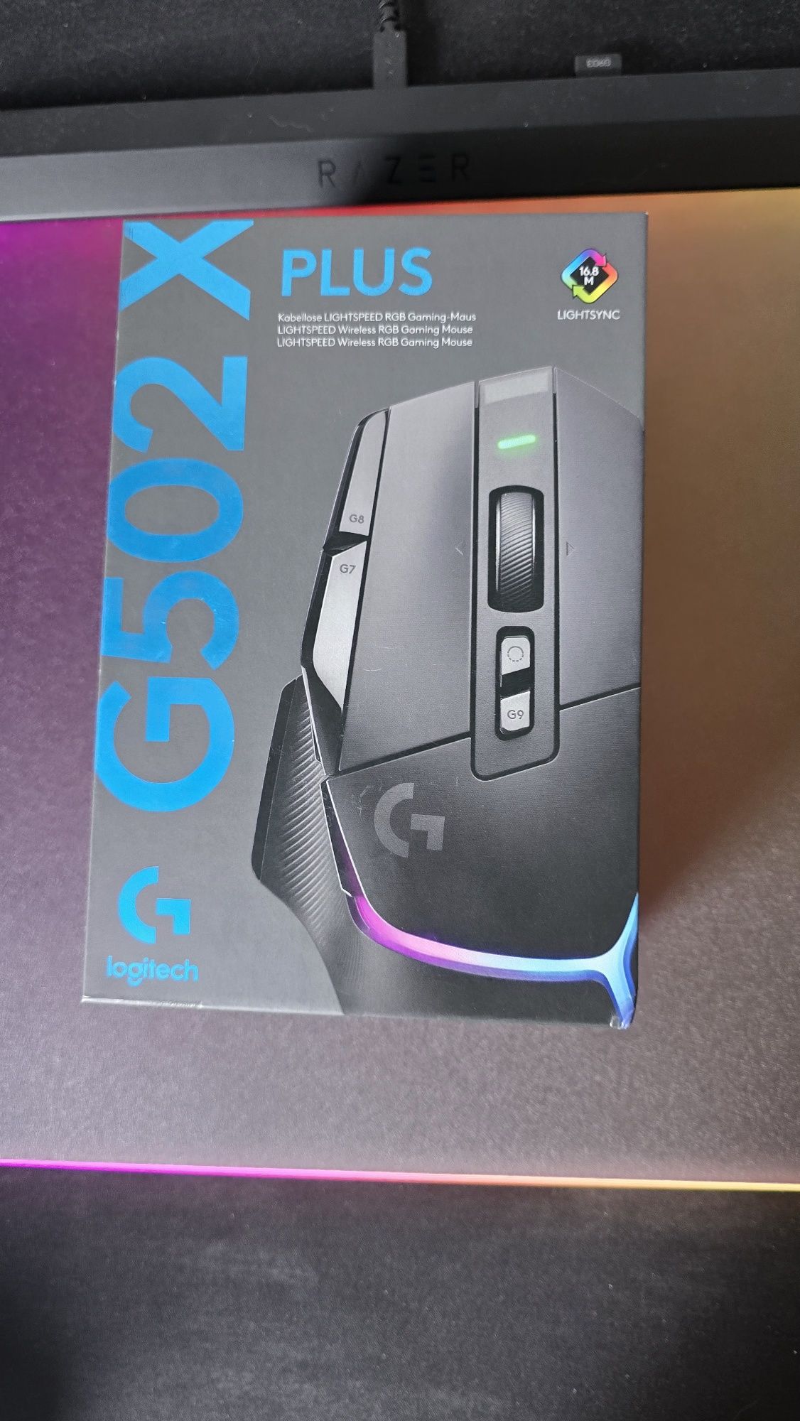Myszka logitech G502 X Plus Gwarancja