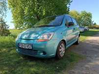 Chevrolet Matiz 1.0 MPI 67 KM, Klima, Doinwestowany, Nowy Przegląd i OC na rok