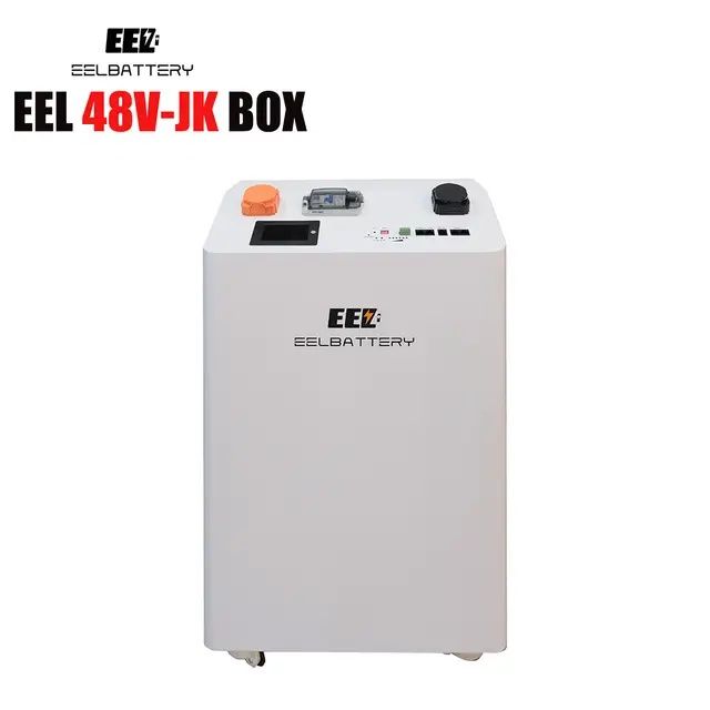 Obudowa do magazynu energii 48V, z BMS i LCD. Wersja pozioma i pionowa