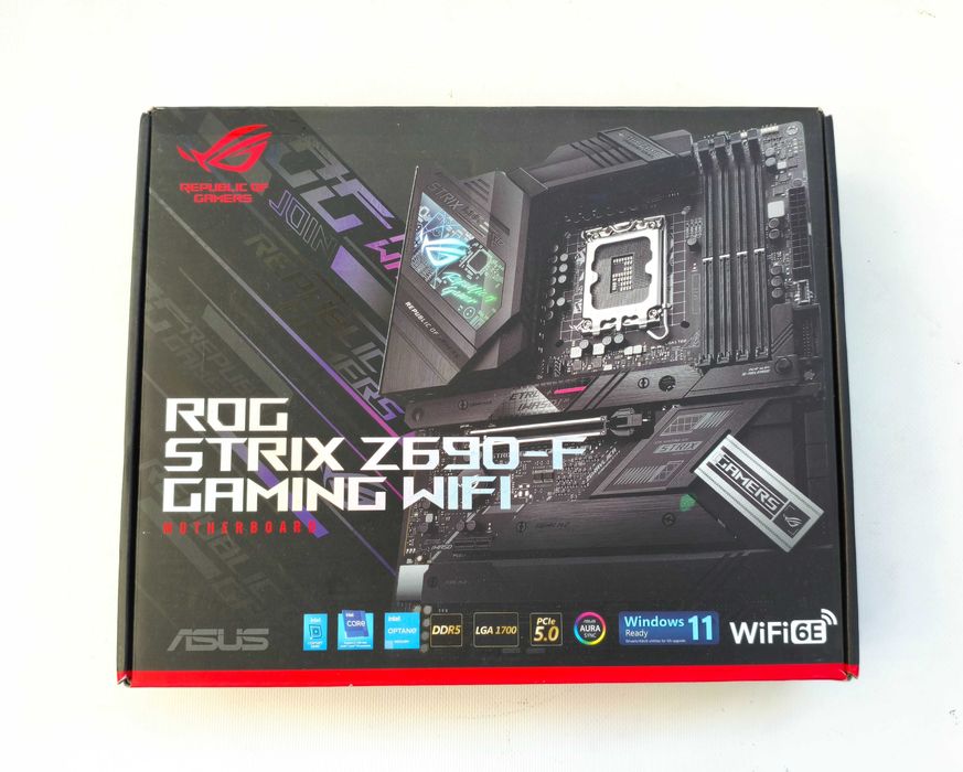 ТОП! ASUS Rog Strix Z690-F Gaming WiFi (s1700)