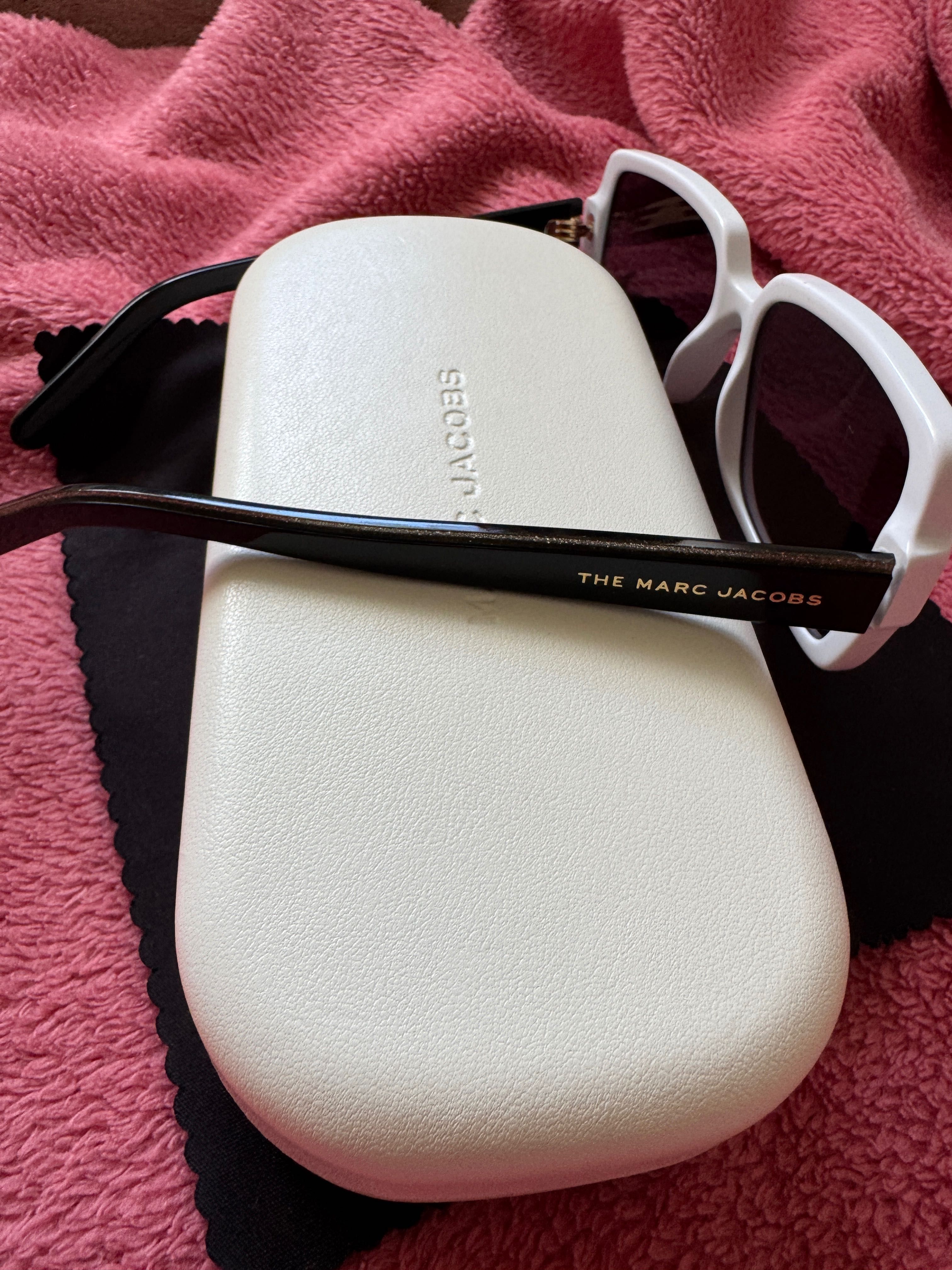 Marc Jacobs okulary przeciwsłoneczne białe