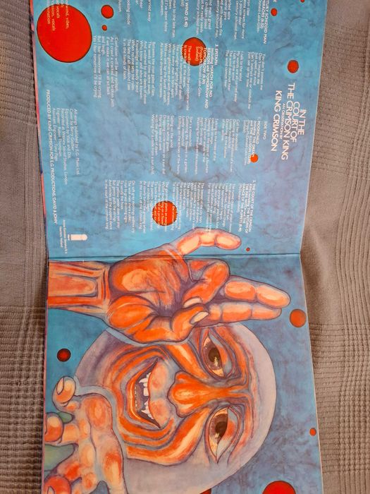 King Crimson ‎– In The Court Of The Crimson King  HOL  2Press EX+