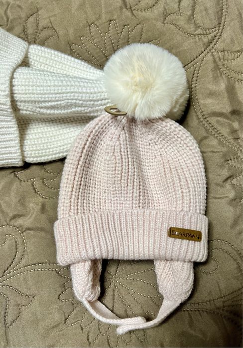 Набір дитячих шапочок 6-12 міс. Bearpaw