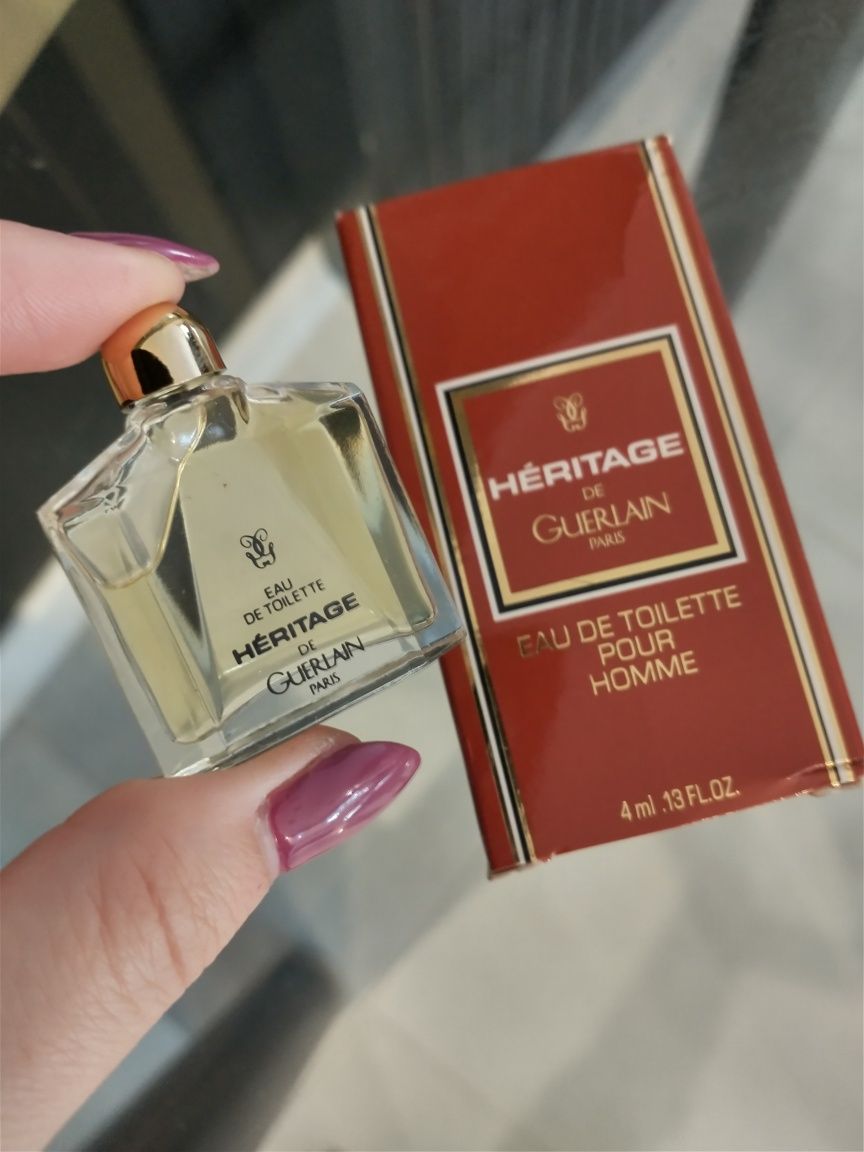 Nowe perfumy miniatura Guerlain Heritage 4 ml
