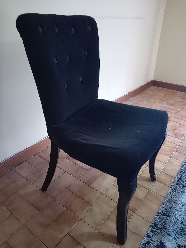 Mesa de vidro + cadeiras