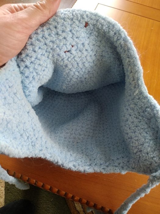 Шапка зима на дівчинку, ручної роботи