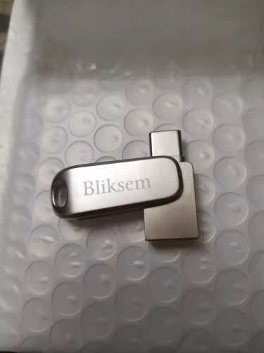Флешка 2 в 1 USB 2.0 + TYPE-C 64GB металл для ПК и телефона новая
