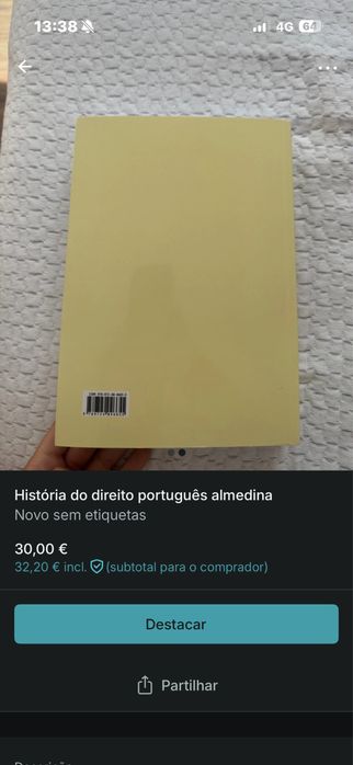 Historia do direito portugues almedina