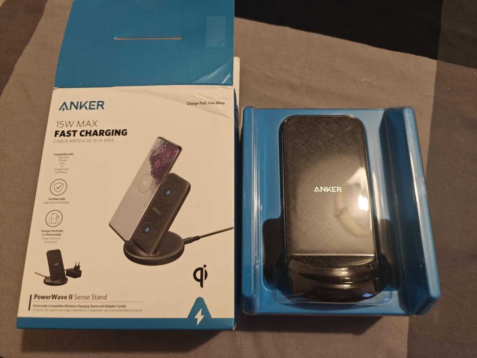 Ładowarka indukcyjna ANKER PowerWave II Sense Stand - 15W