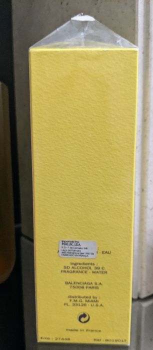 EDP Perfume vintage Talisman de Balenciaga 100 ml novo descontinuado