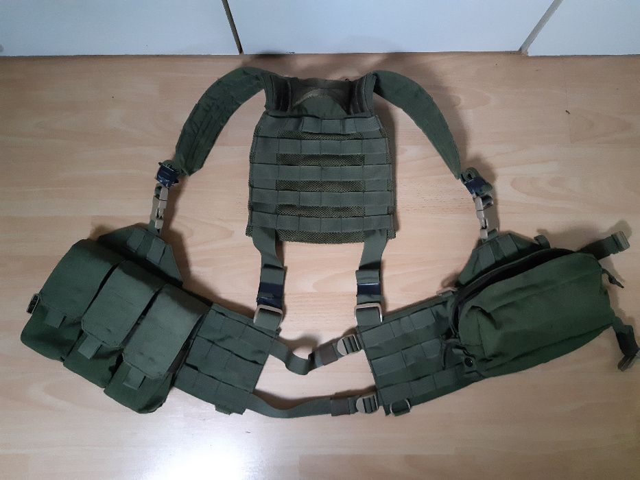 Kamizelka DFLCS EAGLE Olive Green + 2 ładownice STANAG