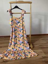 Платье сарафан миди в цветочный принт primark xxl
