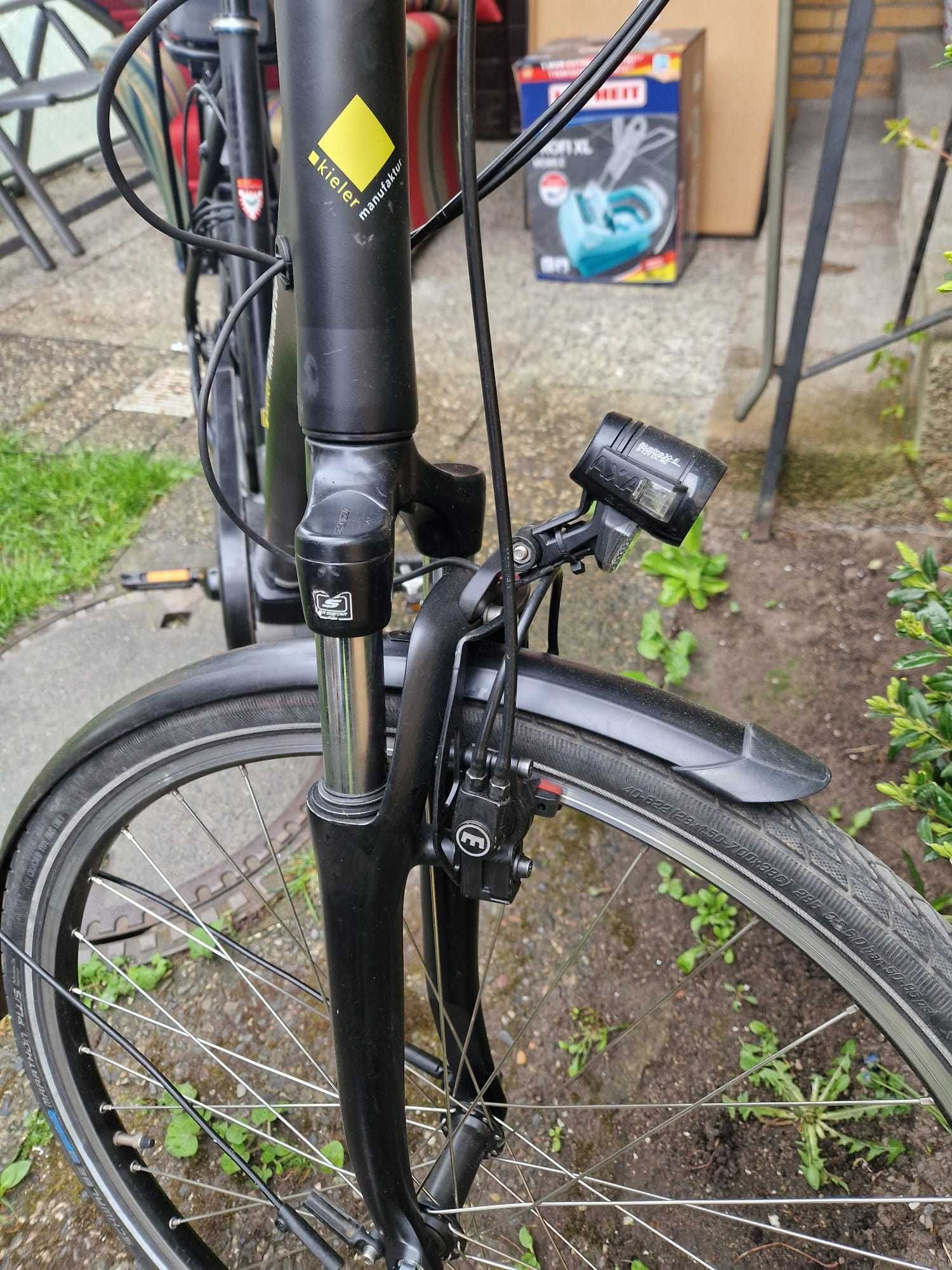 Rower miejski damski Elektrvczny KIELER MANUFAKTUR  2022 rok