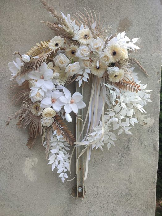 Otwarty wianek XXL w stylu BOHO