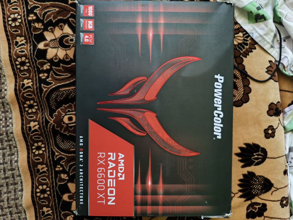 Продам відеокарту radeon rx 6600 xt