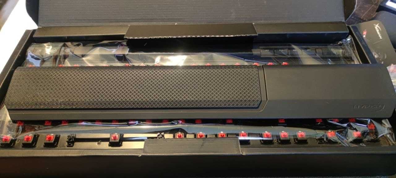 Клавіатура дротова HyperX Alloy Elite Cherry MX Red USB