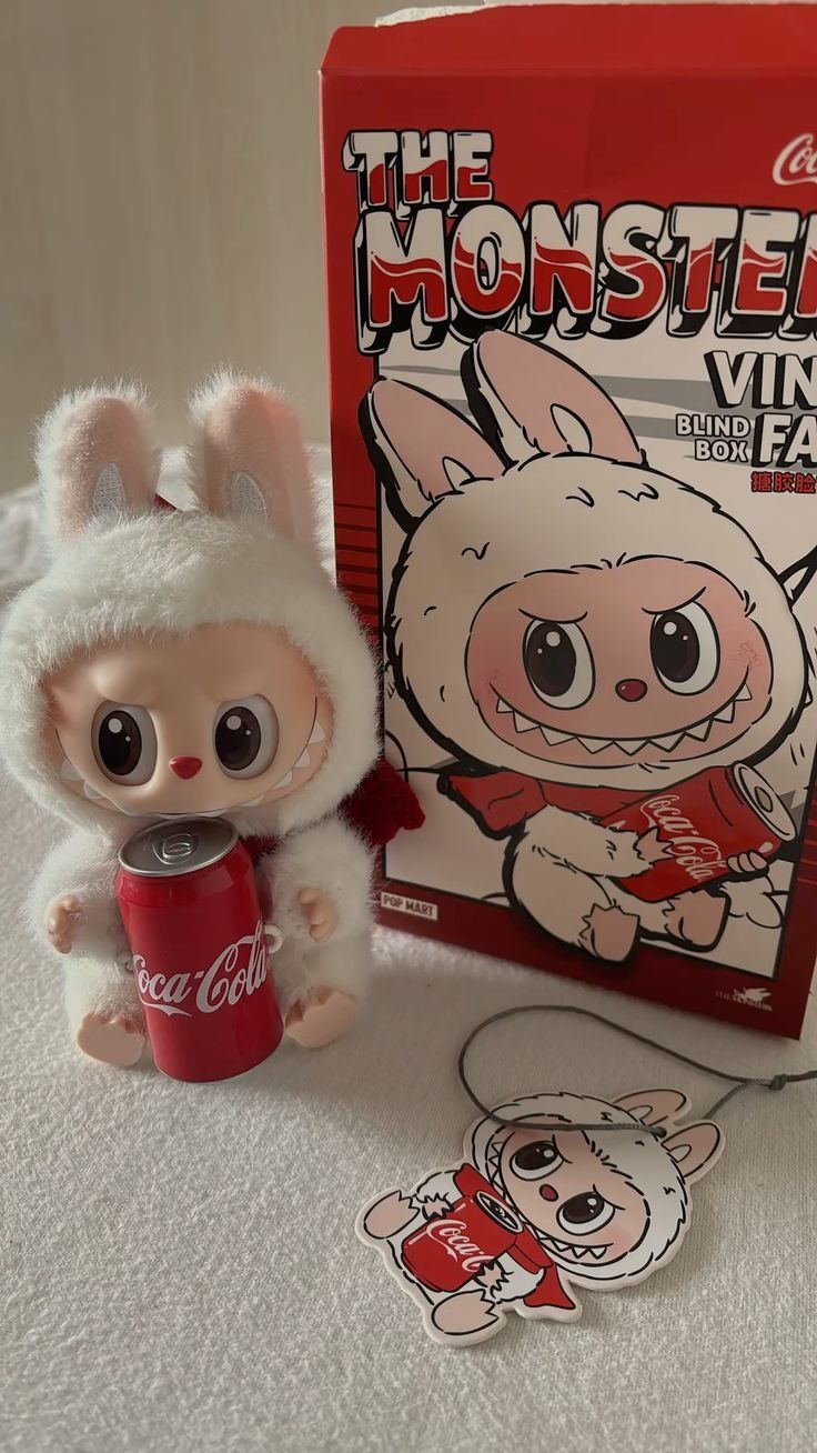 Коллекционная LaBubu×Coca-Cola  привезено изза границы ОРИГИНАЛ лабубу