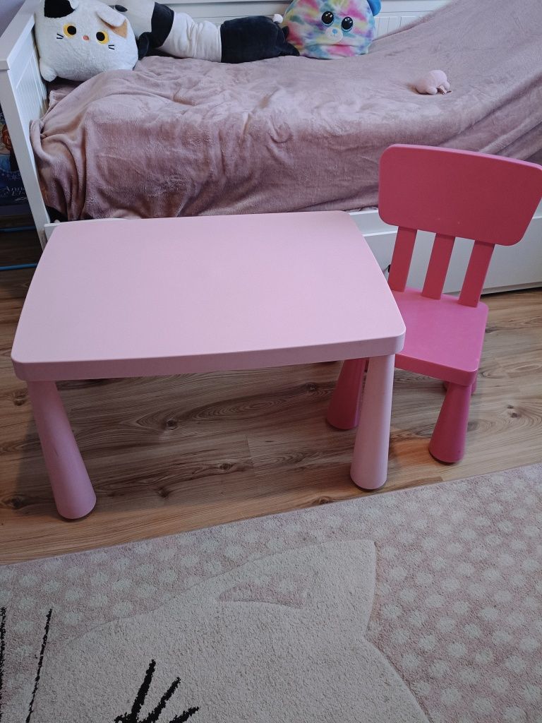 Stolik i krzesełko ikea