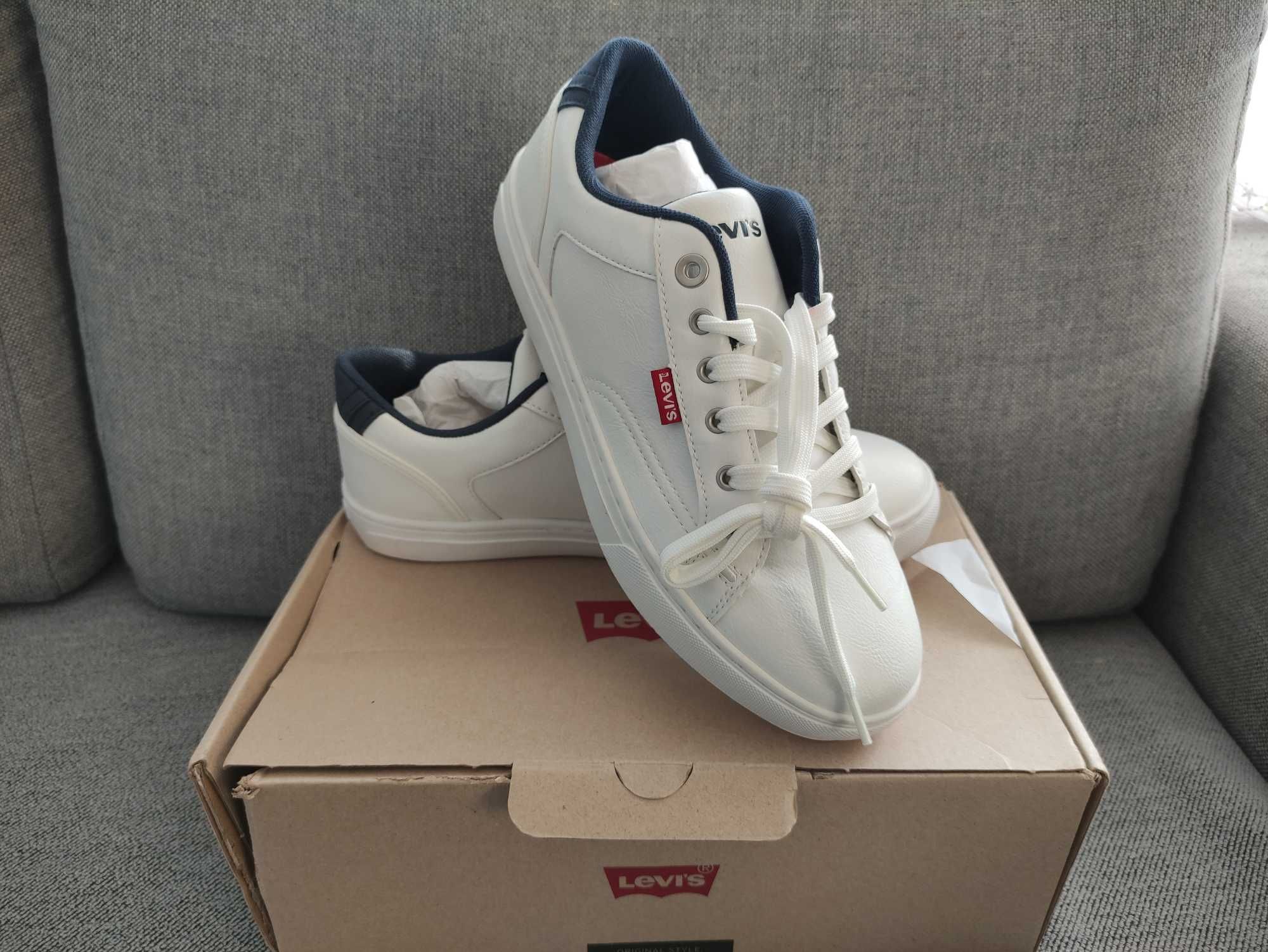 LEVIS Sneakersy białe | NOWE | Roz. 42 | 100% | ORYGIANLNE | Levi's