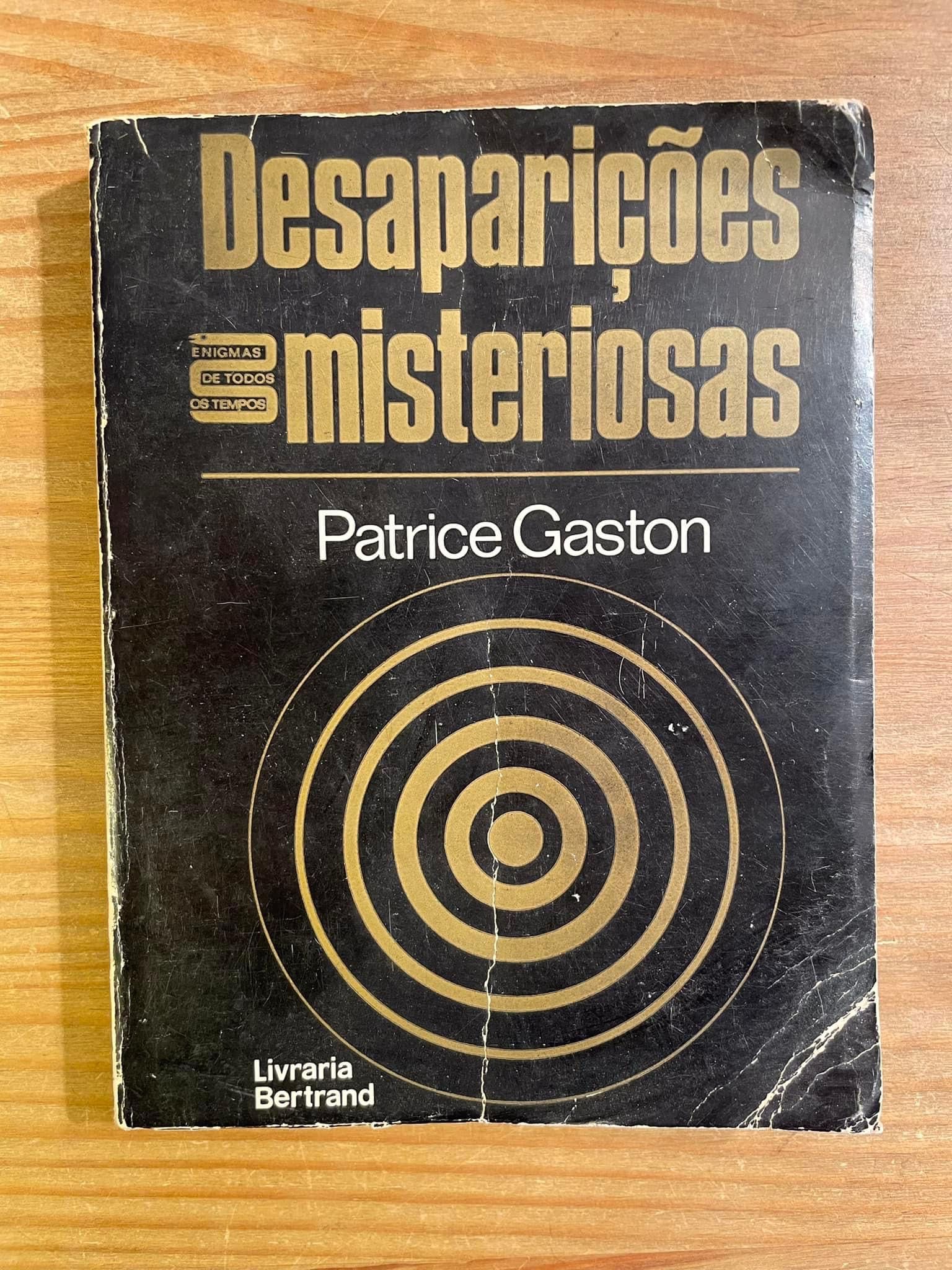 Desaparições Misteriosas - Patrice Gaston (portes grátis)