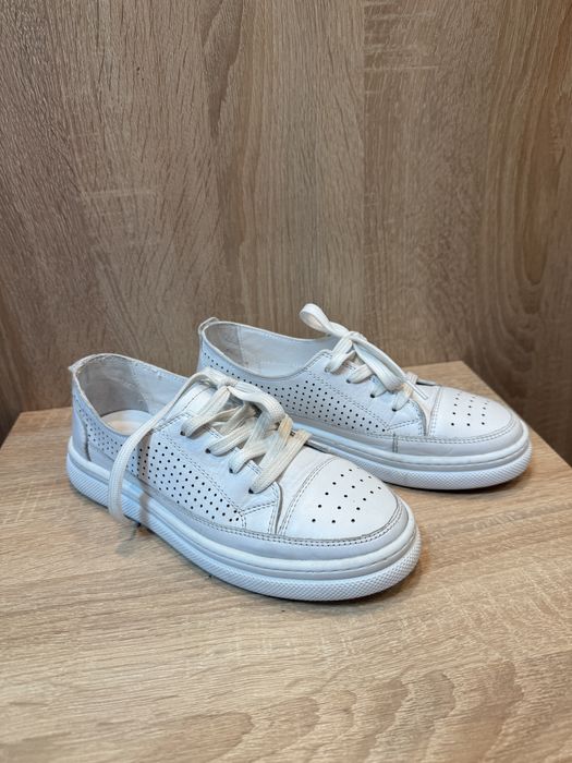 Кеди натуральна шкіра 36