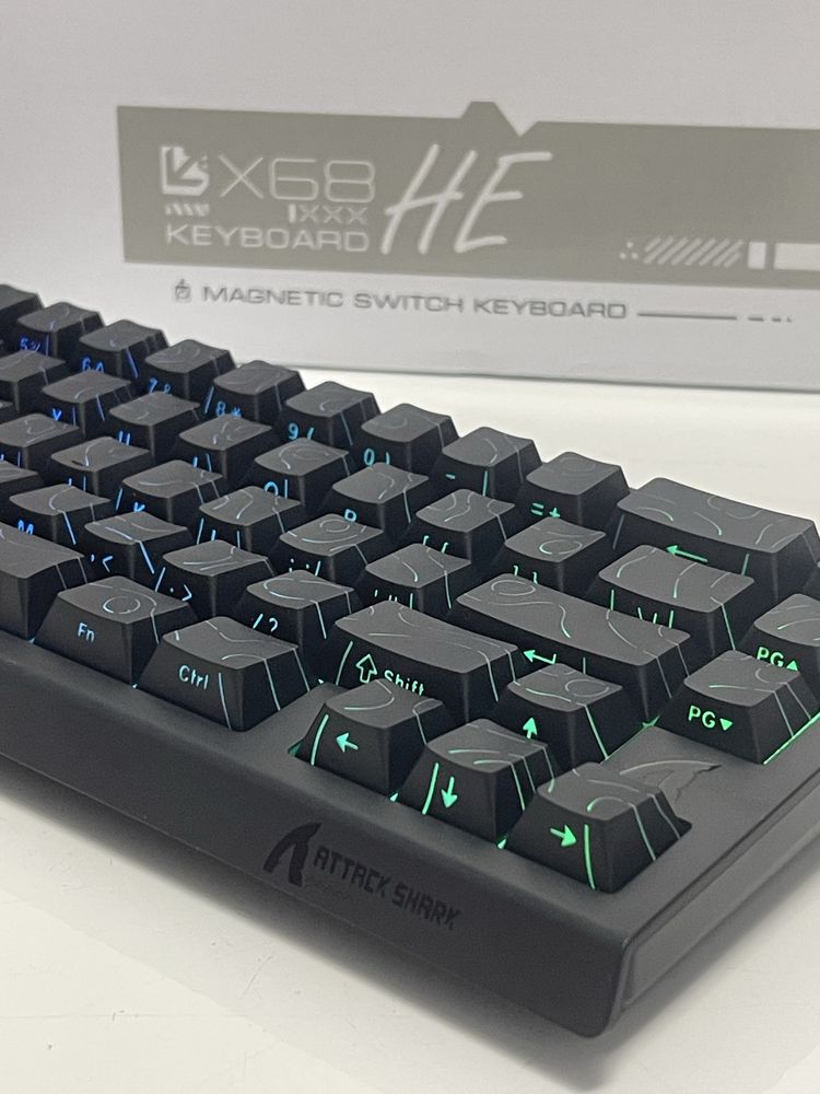 Магнітна клавіатура Attack Shark X68 HE Contour Line