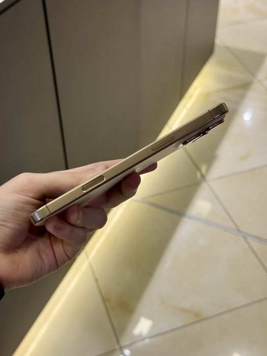 ИДЕАЛ! Айфон 16 Про Макс 256Гб Десерт/Золотой (1079$) Магазин/Гарантия