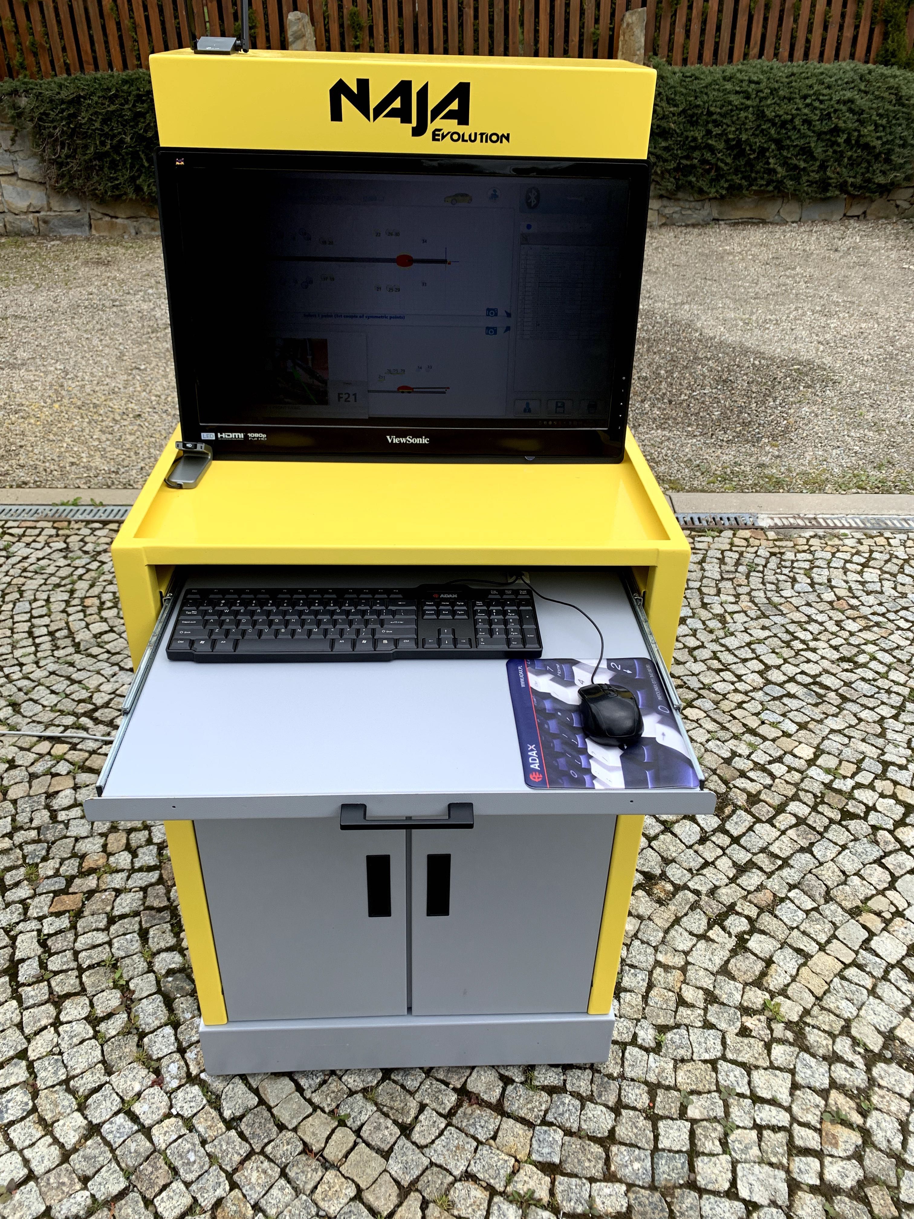 System pomiarowy karoserii Celette Naja 3D Pomiar blacharski