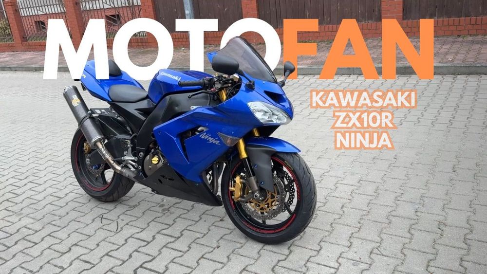Kawasaki Ninja KAWASAKI ZX10R NINJA 07.2004r wydech Niemcy potwierdzone 25 tys km