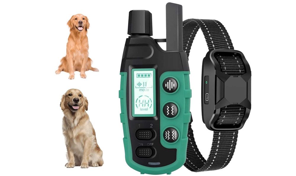 Elektryczna Obroża dla Psa Treningowa Wodoszczelna Wodoodporna 1000m