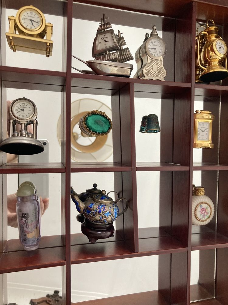 Relegios de coleçao em miniatura