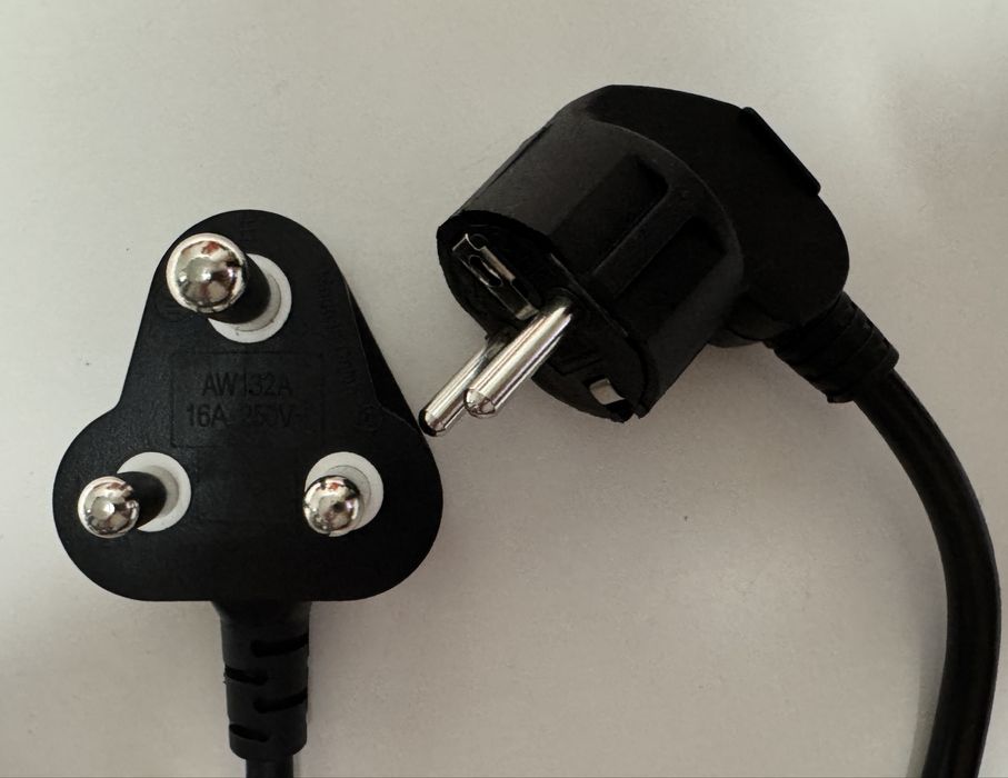 Кабель EcoFlow, вилка-вилка, EU-CN, EU-SA, EU-UK, EU-EU, вилка-розетка