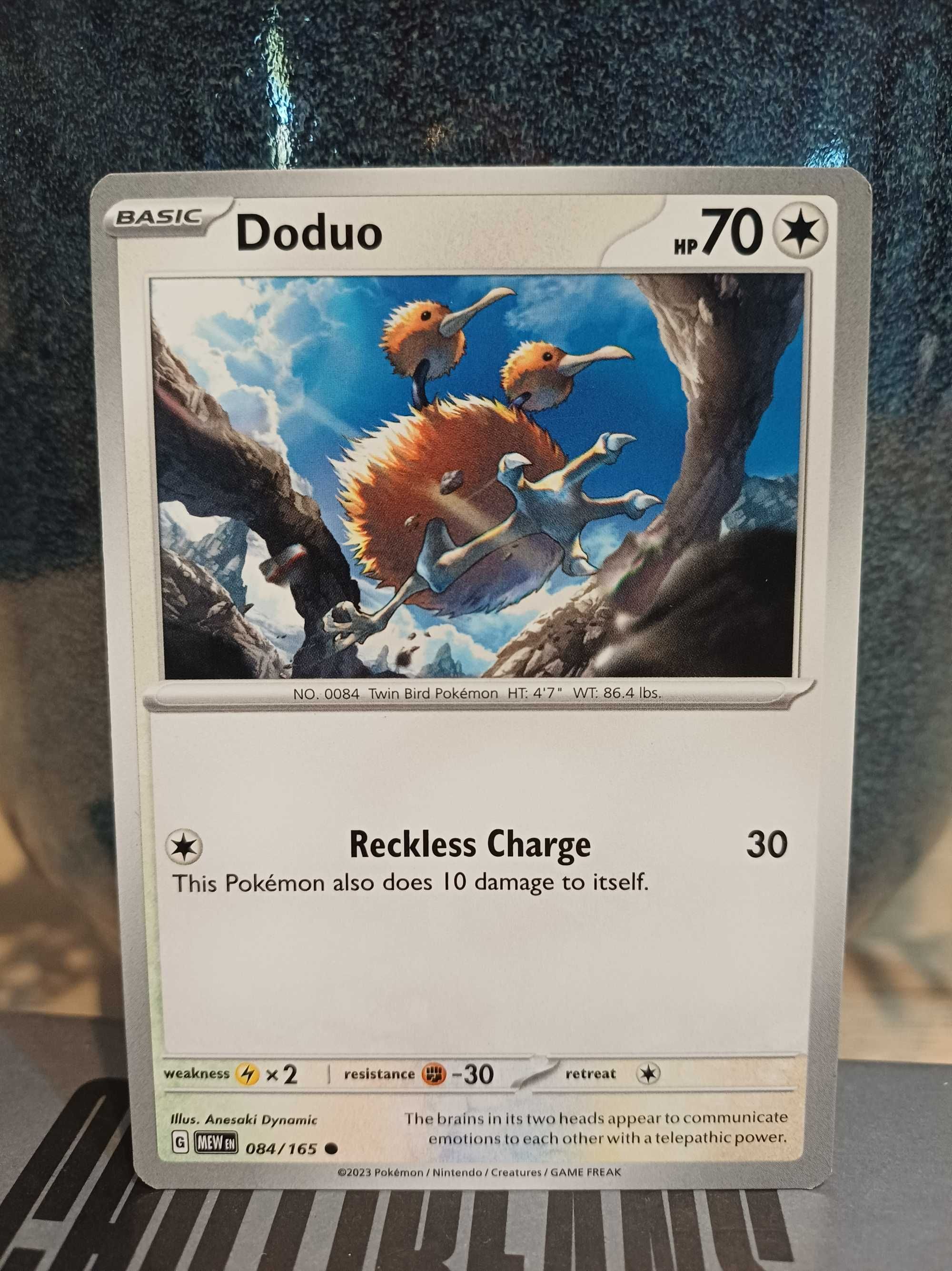 Carta Pokémon Doduo #84