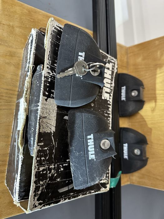 Barras da thule em bom estado