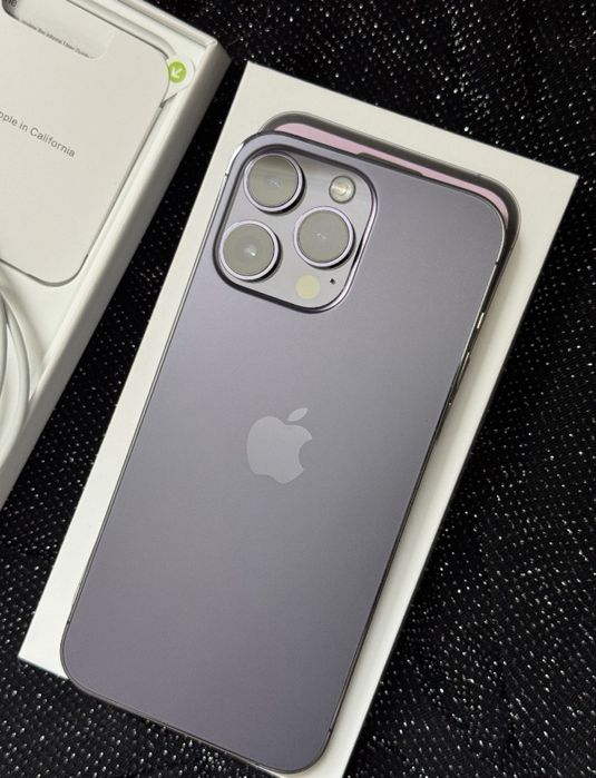iPhone 14 pro max deep purple 128 gb
