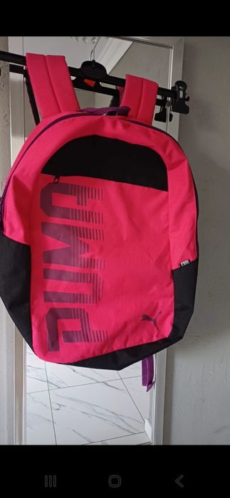 Plecak różowy puma