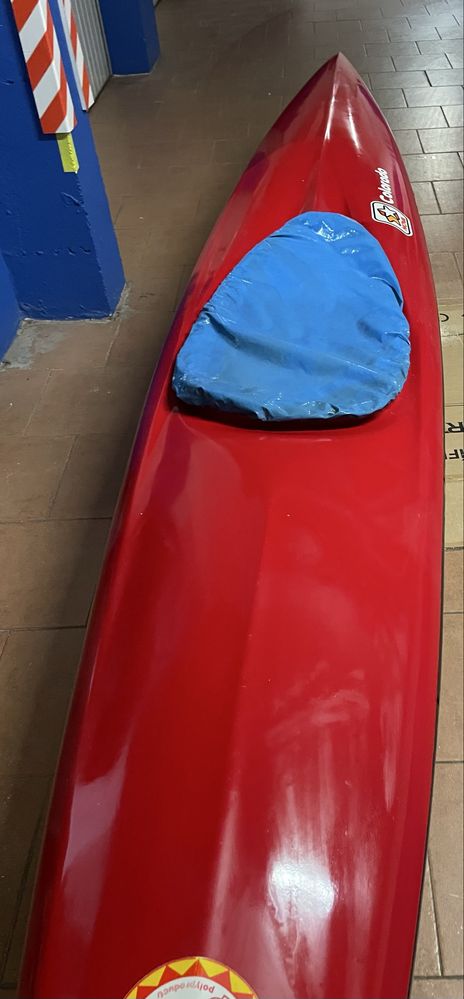 Kayak/Caiaque K1 Fibra de Vidro com Pagaia Incluida