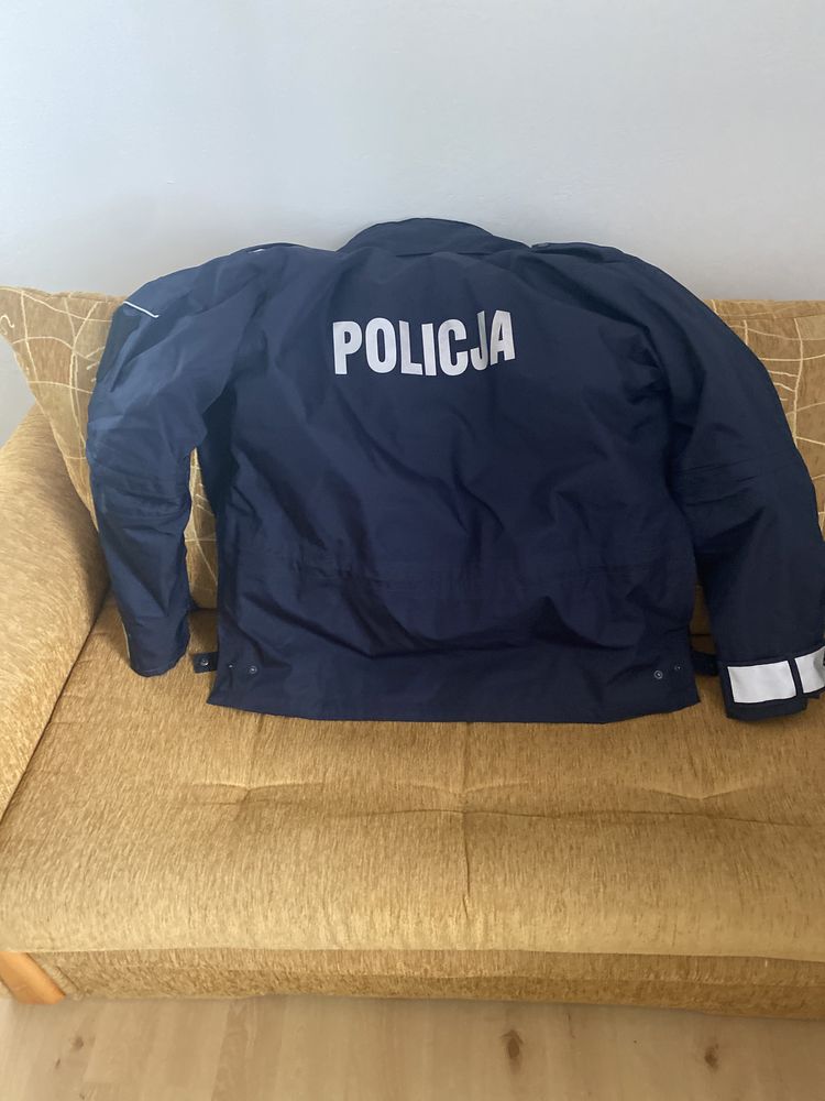 Kurtka zimowa z podpinką policja roz. 122/191