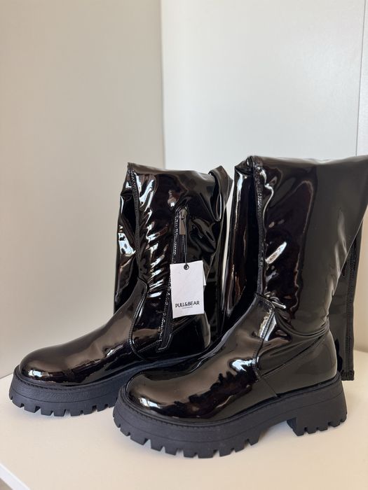 Bota alta Pull&Bear Nova - Tamanho 38