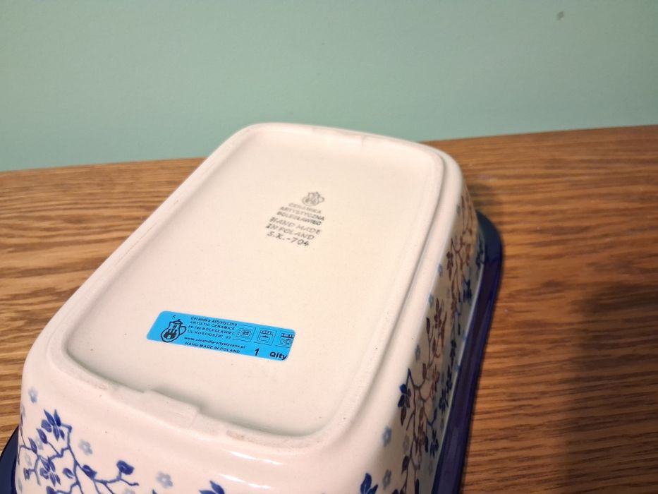 Polmisek zapiek 1.2L 25cm GAT1 Ceramika Artystyczna Boleslawiec