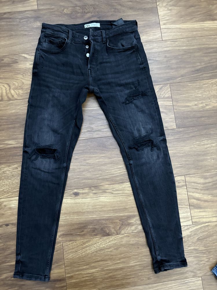Jeansy meskie zara 32/32