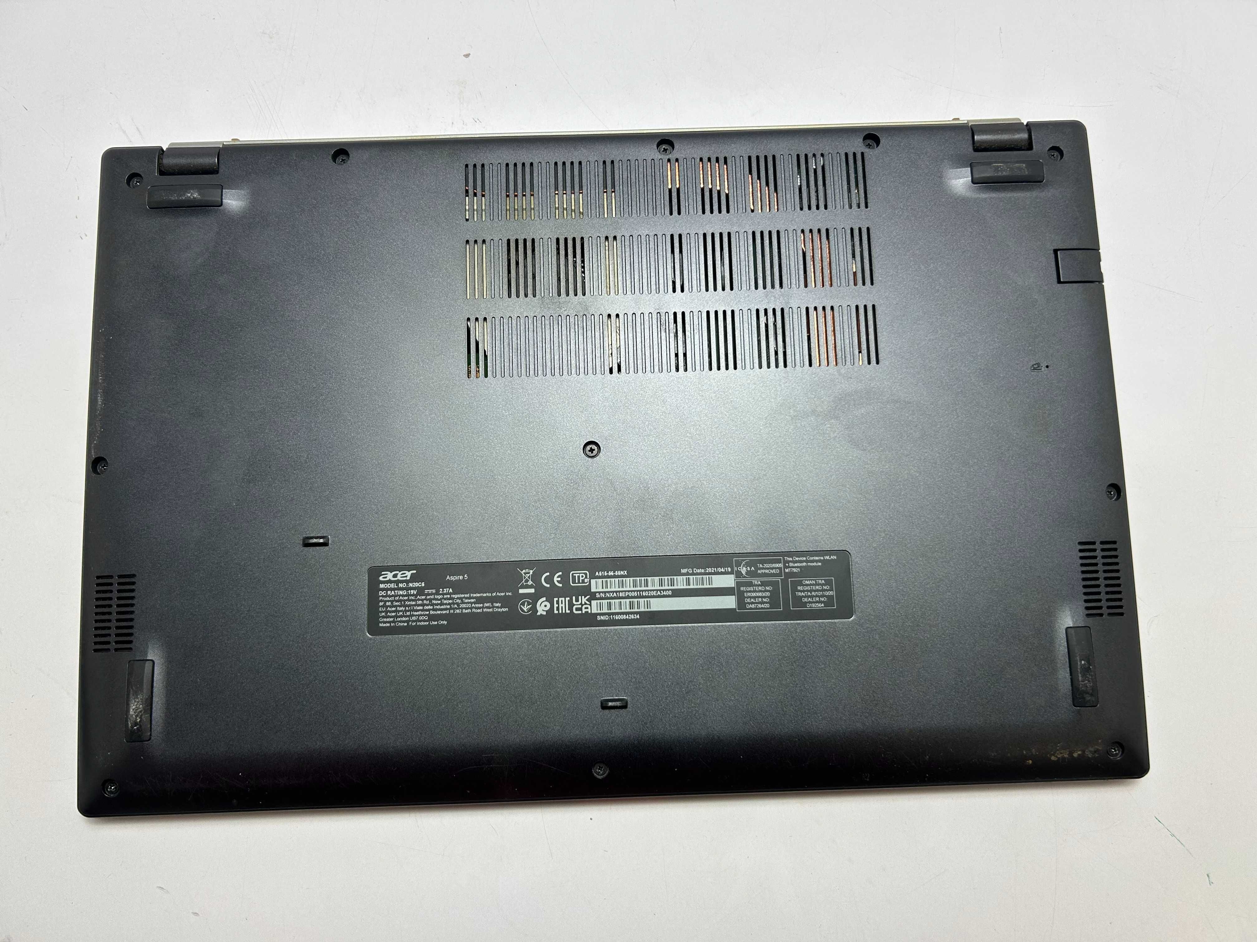 Laptop Acer Aspire  5 15,6 " Intel Core i5-1135g7 20GB / 512GB czarny