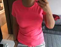 SPRZEDAM sportowy neonowy t-shirt/H&M, rozmiar S/ stan bardzo dobry