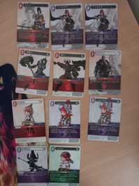 Cartas Pokémon, Final Fantasy, Super Mário lote 2