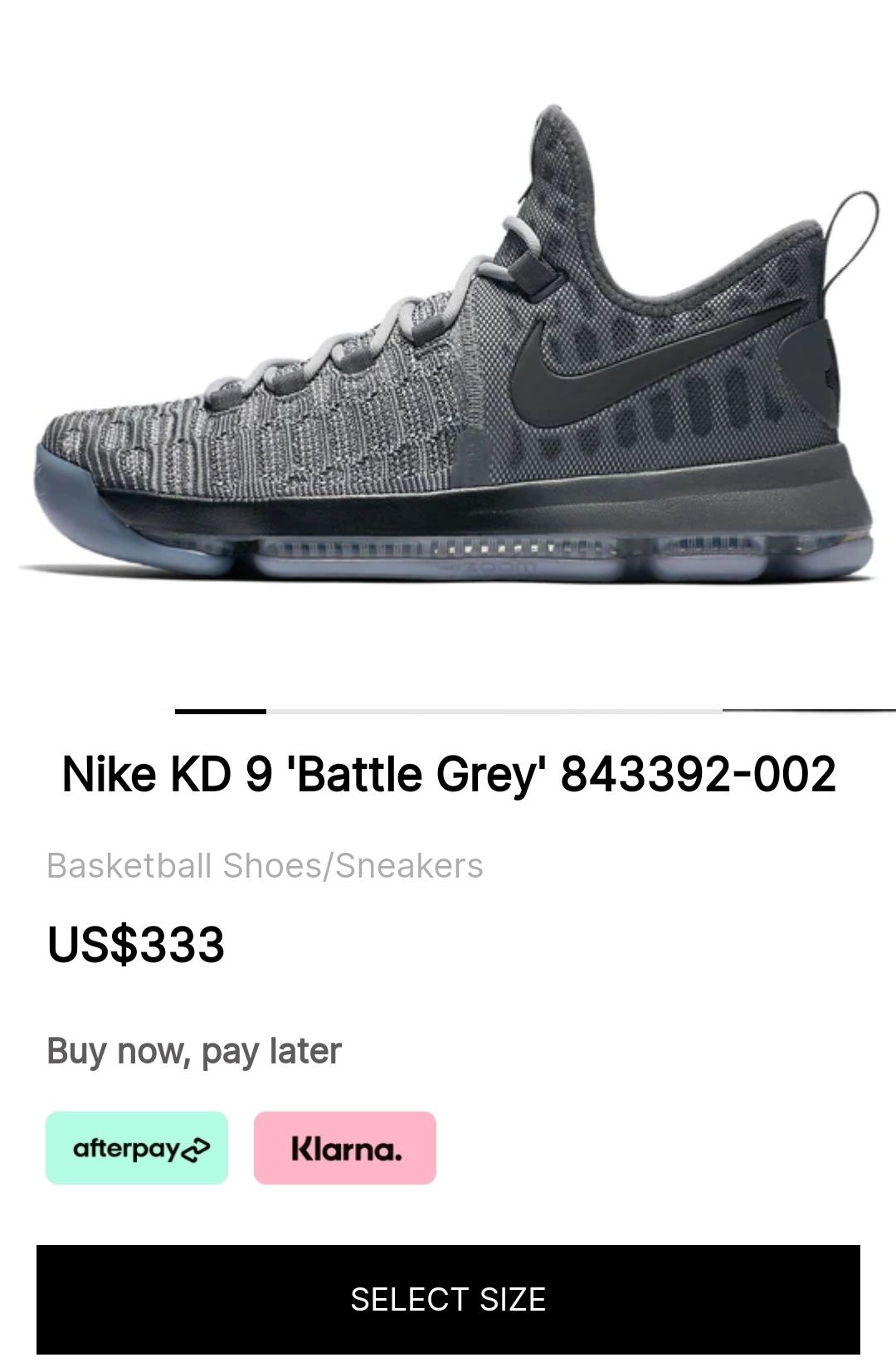 ‼️ Кросівки Nike ZOOM KD 9 Kevin Durant Jordan tn vaporMax 42р 42.5р