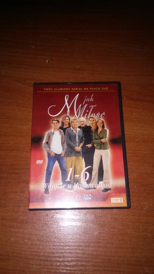 film na dvd M jak Miłość odcinek 1 do 6