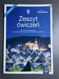 Meine Deutschtour 8 Zeszyt Cwiczeń do jezyka niemieckiego Klasa 8