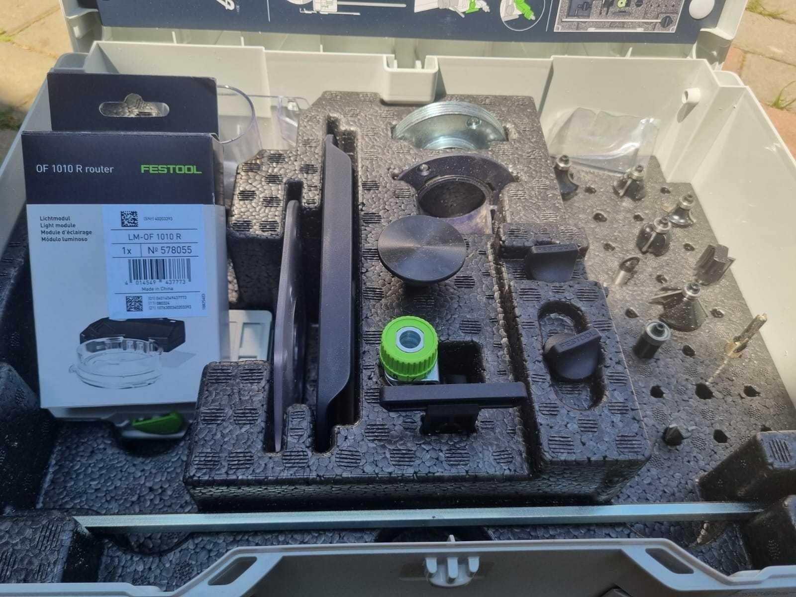 Festool OF 1010 i ZS OF 1010 - frezarka górnowrzecionowa