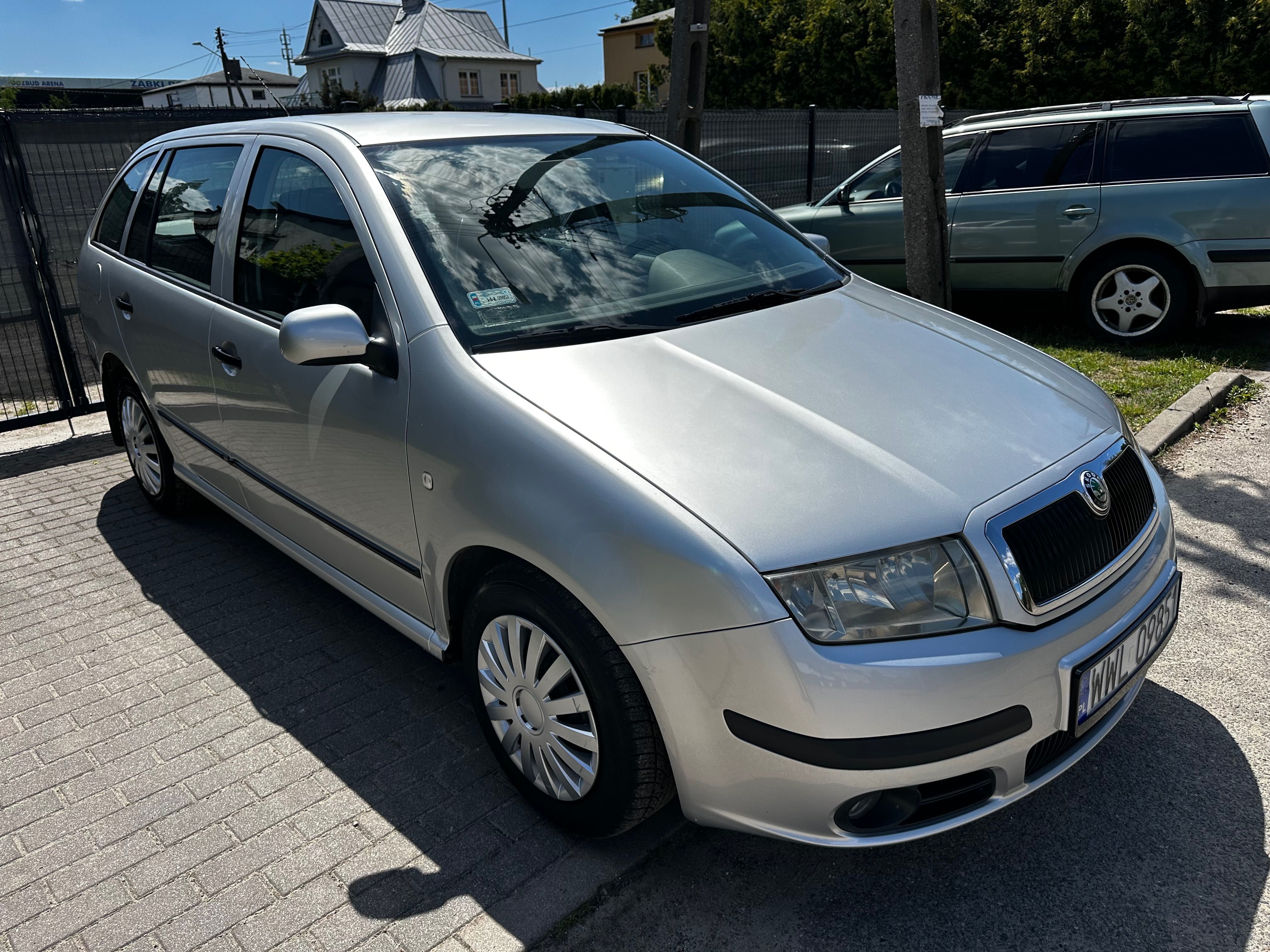Skoda Fabia 1.4Mpi/2005r/184tys/1 Wl od nowości/Klima/Hak/Zero Korozji
